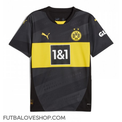 Dres Borussia Dortmund Preč 2024-25 Krátky Rukáv